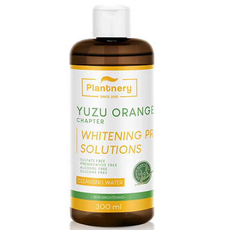 Plantnery Yuzu Orange First Cleansing Water 300ml คลีนซิ่งเช็ดเครื่องสำอาง สารสกัดส้มยูซุ เพื่อผิวกระจ่างใส ดูมีออร่า